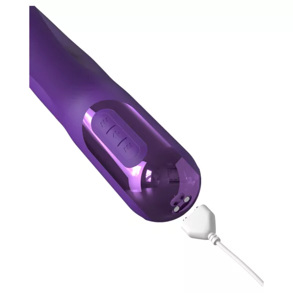 Fantasy For Her - Vibrador impulsor 2en1 y estimulador de clítoris - lila