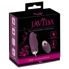 Javida - huevo vibrador pulsante con control remoto (lila)