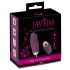 Javida - huevo vibrador pulsante con control remoto (lila)
