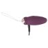 Javida - Huevo vibrador pulsante con control remoto (lila)