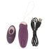 Javida - Huevo vibrador pulsante con control remoto (lila)