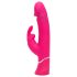 Happyrabbit Bicolor - vibrador impermeable con estimulador de clítoris (rosa)