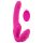 Arnés Vibrador Sin Correas - Rosa