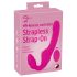 Arnés Vibrador Sin Correas - Rosa