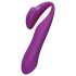 BeauMents Come2gether - vibrador pareja recargable, resistente al agua (lila)
