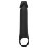 Rebel - funda vibratoria negra con radio y batería recargable