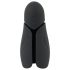 Rebel - vibrador impermeable para glande con batería (negro)