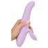 SMILE Thrusting - vibrador lila con brazo y rotación