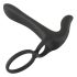 Black Velvet - vibrador y anillo 2 en 1 recargable (negro)
