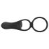 Black Velvet: vibrador dual y anillo negro