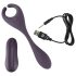 Elección de Parejas - vibrador dual inalámbrico (lila)