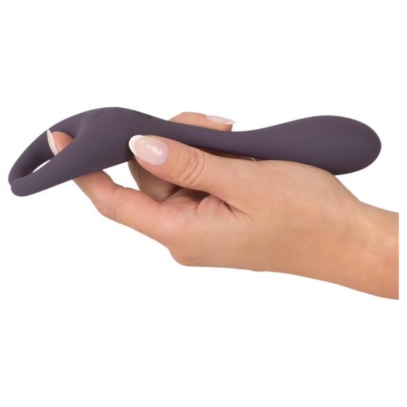 Couples Choice - vibrador doble motor recargable control remoto silicona lila