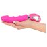 SMILE Soft - vibrador con calefacción recargable (rosa)