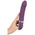 SMILE Soft - vibrador recargable con calefacción (lila)