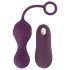 SMILE RC Bolas de Amor - huevo vibrador inalámbrico recargable (lila)