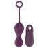 SMILE RC Bolas de Amor - huevo vibrador inalámbrico recargable (lila)