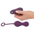 SMILE RC Bolas de Amor - huevo vibrador inalámbrico recargable (lila)