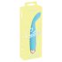 Cuties Mini - recargable, impermeable, vibrador punto G (turquesa)