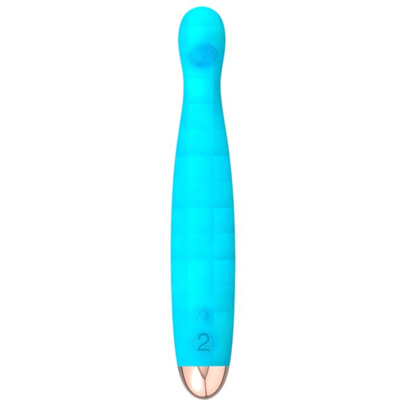 Cuties Mini - vibrador punto G recargable impermeable silicona turquesa