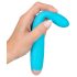 Cuties Mini - recargable, impermeable, vibrador punto G (turquesa)