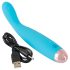 Cuties Mini - recargable, impermeable, vibrador punto G (turquesa)