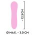 Mini Linds - vibrador en espiral, batería, impermeable (rosa)