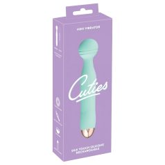 Mini Varita Cuties - Recargable, Impermeable, Vibrador Masajeador (Verde)   Mini Varita Cuties - Recargable, Impermeable, Vibrador Masajeador (Verde)