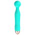 Mini Varita Cuties - Recargable, Impermeable, Vibrador Masajeador (Verde)
