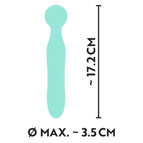 Mini Varita Cuties - Recargable, Impermeable, Vibrador Masajeador (Verde)