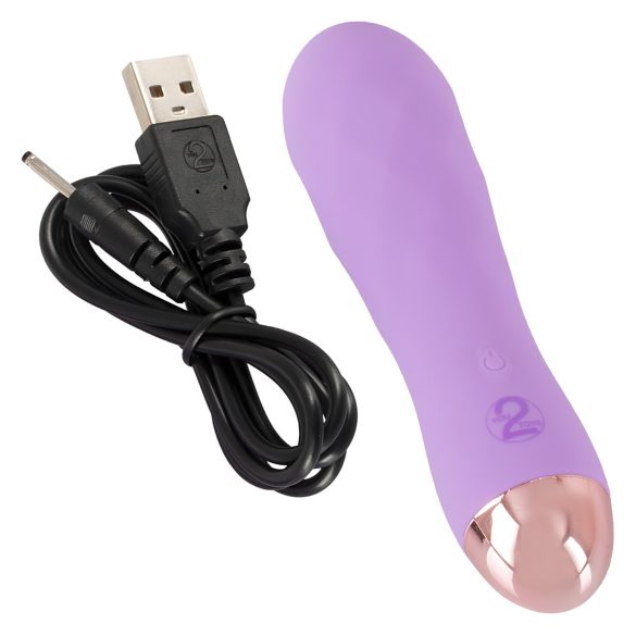 Cuties Mini - vibrador recargable resistente al agua - rejilla - lila