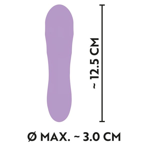 Cuties Mini - vibrador recargable resistente al agua - rejilla - lila