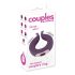Couples Choice - anillo vibrador recargable, doble motor (lila)
