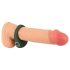 Emerald Love - anillo vibrador recargable e impermeable (verde)