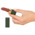 Emerald Love - vibrador en forma de lápiz labial, rojo e impermeable