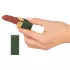 Emerald Love - vibrador en forma de barra de labios recargable e impermeable (rojo)