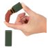Emerald Love - vibrador en forma de lápiz labial, rojo e impermeable