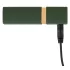 Emerald Love - vibrador en forma de barra de labios recargable e impermeable (rojo)