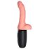 King Cock Plus 6,5 - Vibrador empujador con testículos - Natural
