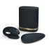 Womanizer Momentos Dorados 2 - Vibrador Doble para Clítoris y Parejas (Negro)