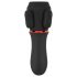 Rebel - vibrador de glande recargable, 2 motores (negro)
