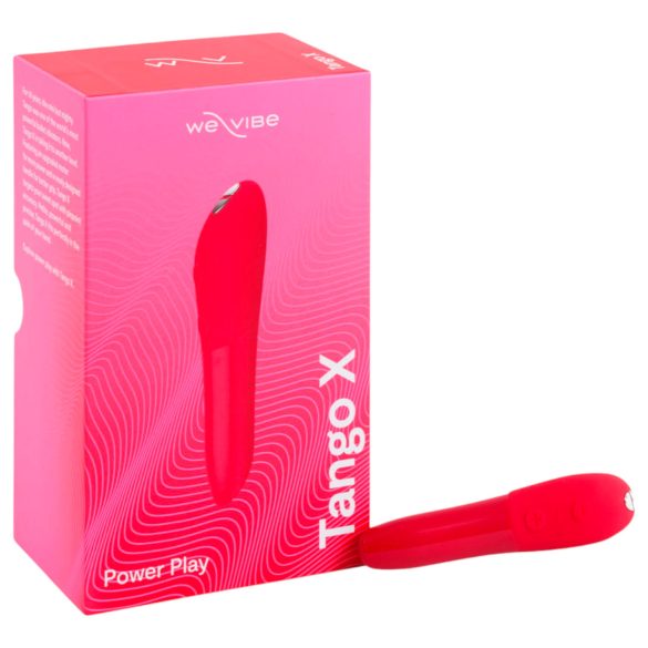 We-Vibe Tango X - vibrador recargable coral, resistente al agua