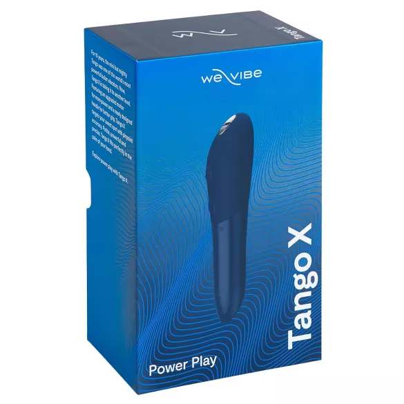 We-Vibe Tango X - vibrador bala resistente al agua - azul