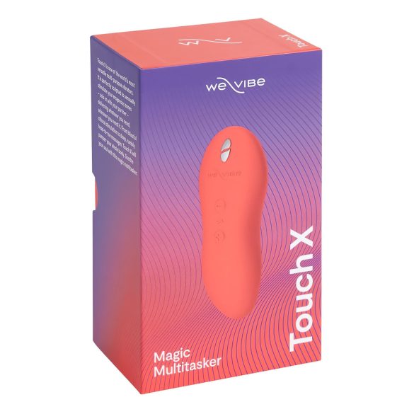 We-Vibe Touch X - vibrador recargable e impermeable para clítoris (coral)