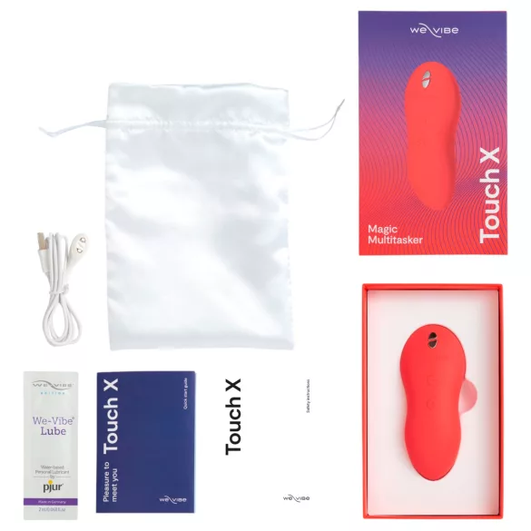 We-Vibe Touch X - Vibrador para clítoris recargable impermeable - coral