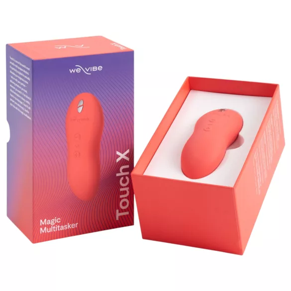We-Vibe Touch X - Vibrador para clítoris recargable impermeable - coral