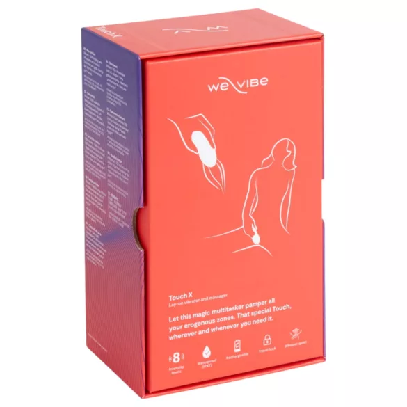 We-Vibe Touch X - Vibrador para clítoris recargable impermeable - coral