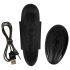 GoGasm Panty - Vibrador recargable y control remoto (negro)