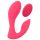 SMILE Panty - vibrador 2 en 1 inalámbrico recargable (rosa)
