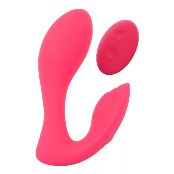 SMILE - vibrador para braguitas recargable 2 en 1 con control remoto - rosa