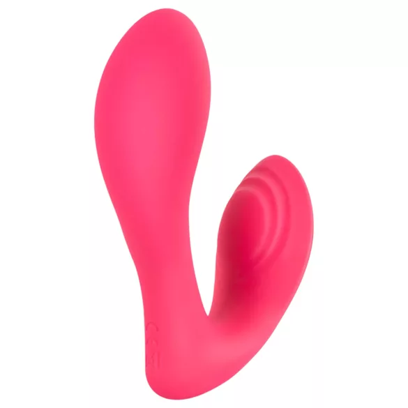 SMILE - vibrador para braguitas recargable 2 en 1 con control remoto - rosa
